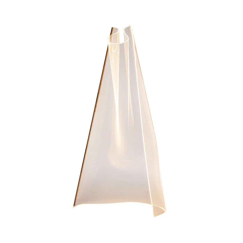 Lampadaire LED Velos, doré rosé, forme organique pour chambre d'enfant