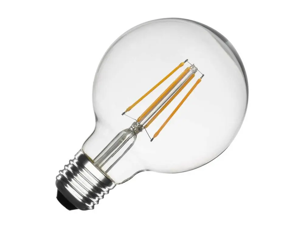 Lampe à lave Ampoule LED Filament E27 6W 720 lm G95 Blanc Neutre 4000K