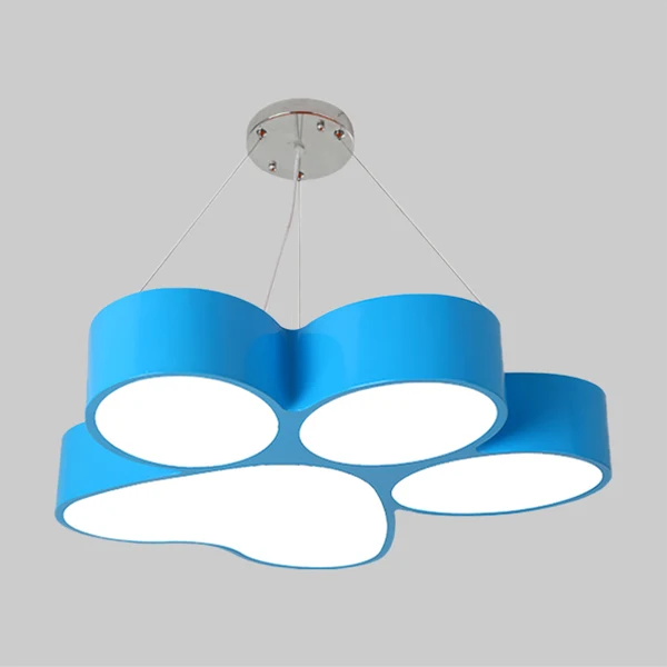 Lampe à sel Gelber/blauer/grüner Hundekrallen-Kronleuchter, minimalistische LED-Hängedeckenleuchte aus Acryl für das Spiel...