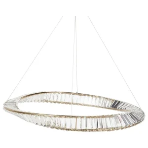 Luminaire à effet Kroonluchter LED goud ROSENDE