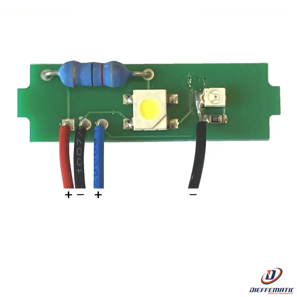 Luminaire en forme Led Luce Fissa Da Faro Per Lampeggiatore E Led Stato Securvera Sh-Ledlalfstb