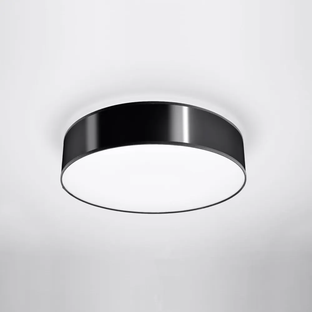 Luminaire LED Arena 45 de SOLLUX pour éclairage au plafond. Éclairage chaud 2700K