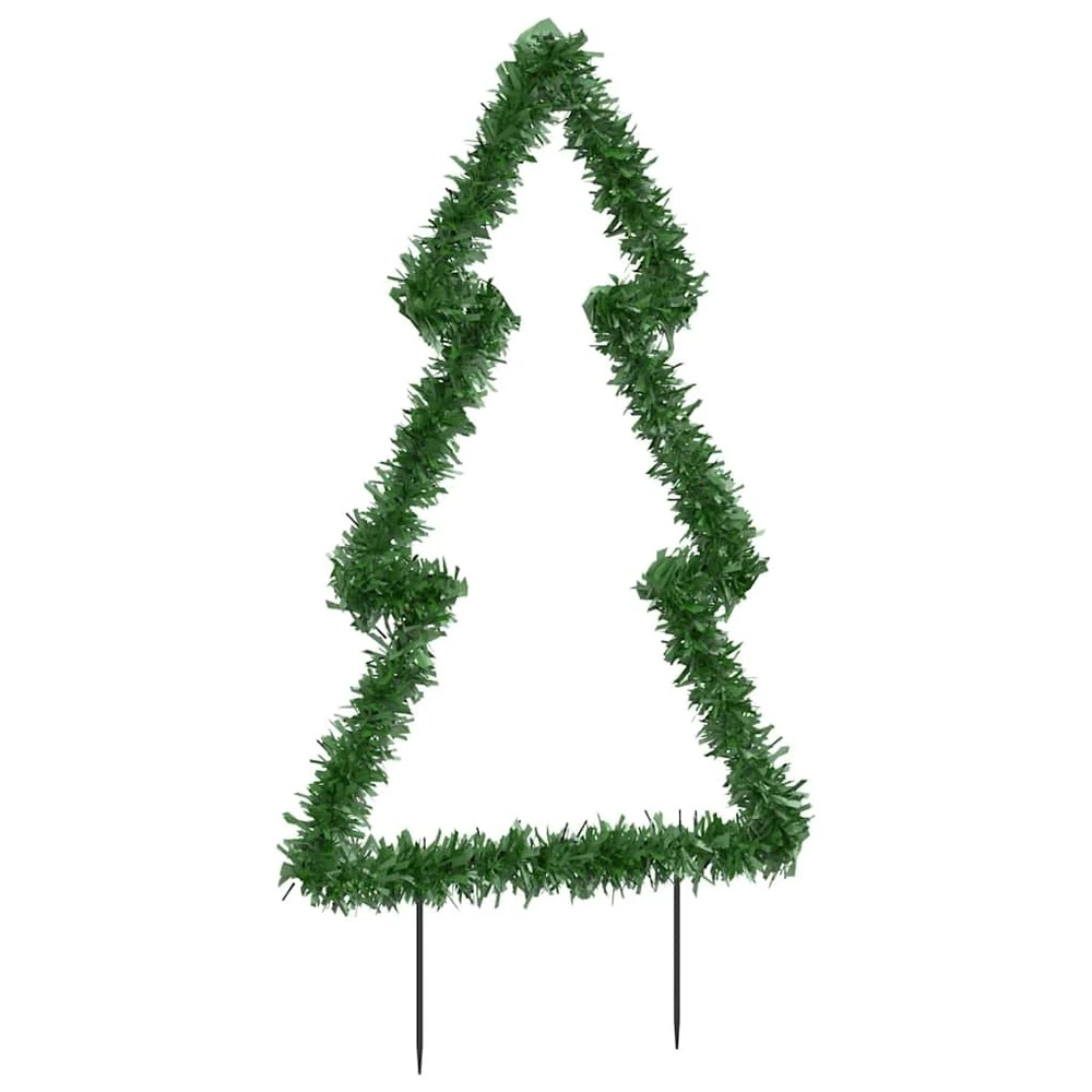 Lustre à cristaux Décoration lumineuse arbre de noël avec piquets 115 led 90 cm