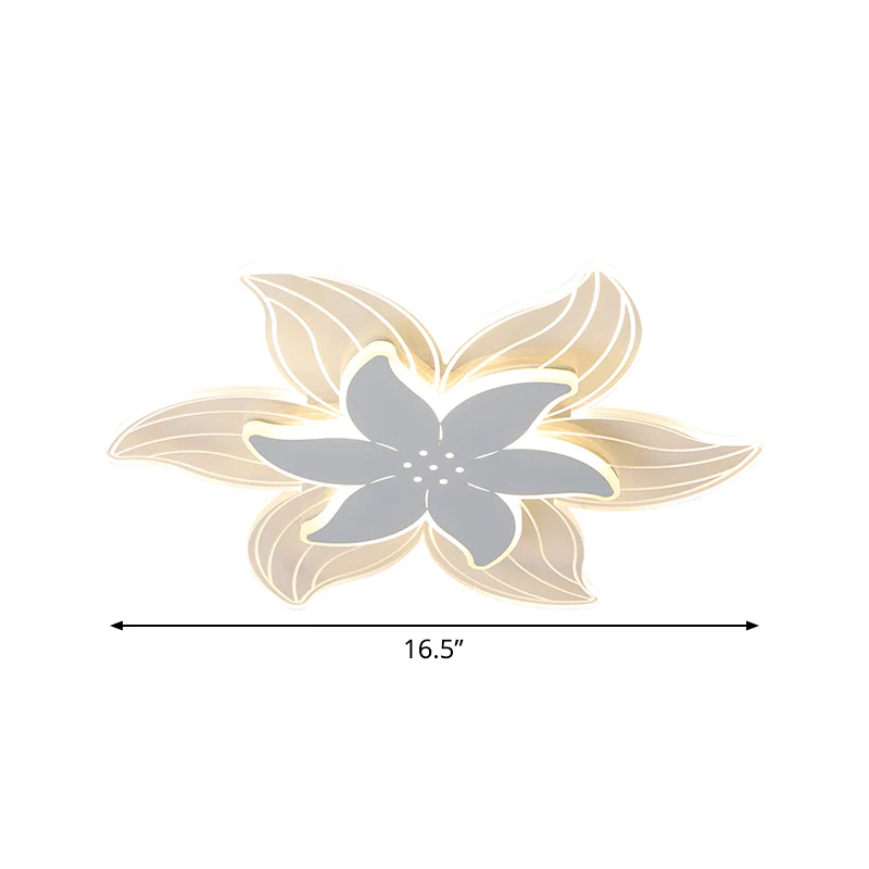 Lustre à cristaux Plafonnier LED tendance en acrylique Starfish, éclairage encastré en forme d'étoile de mer, lumière blan...