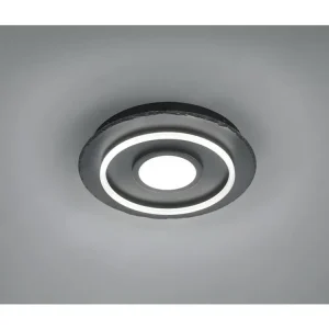 Lustre à cristaux Plafonnier/applique Led rond 3000 K - Trio - Corbie