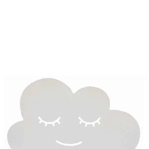 Lustre à cristaux Urban Decor Smiling Cloud LED Night Light - Blanc pur