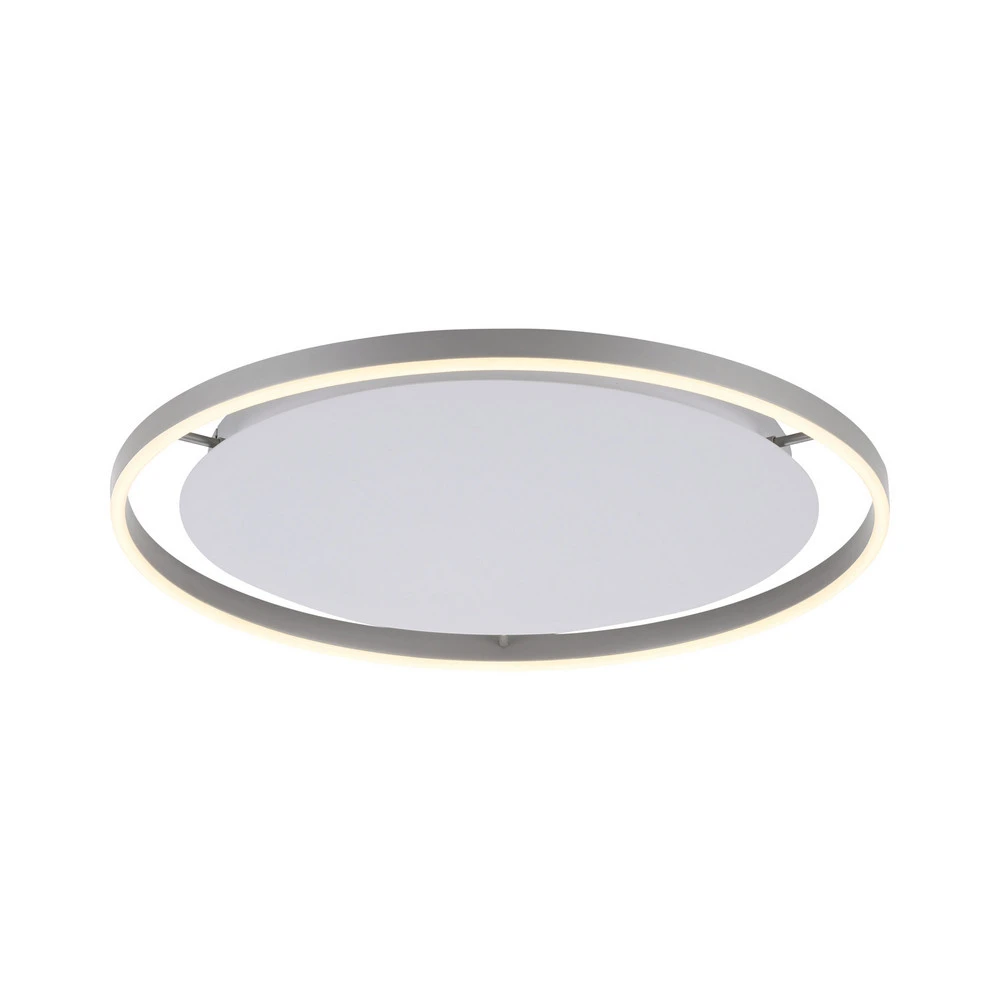Plafonnier LED Ritus, Ø 58,5cm, aluminium