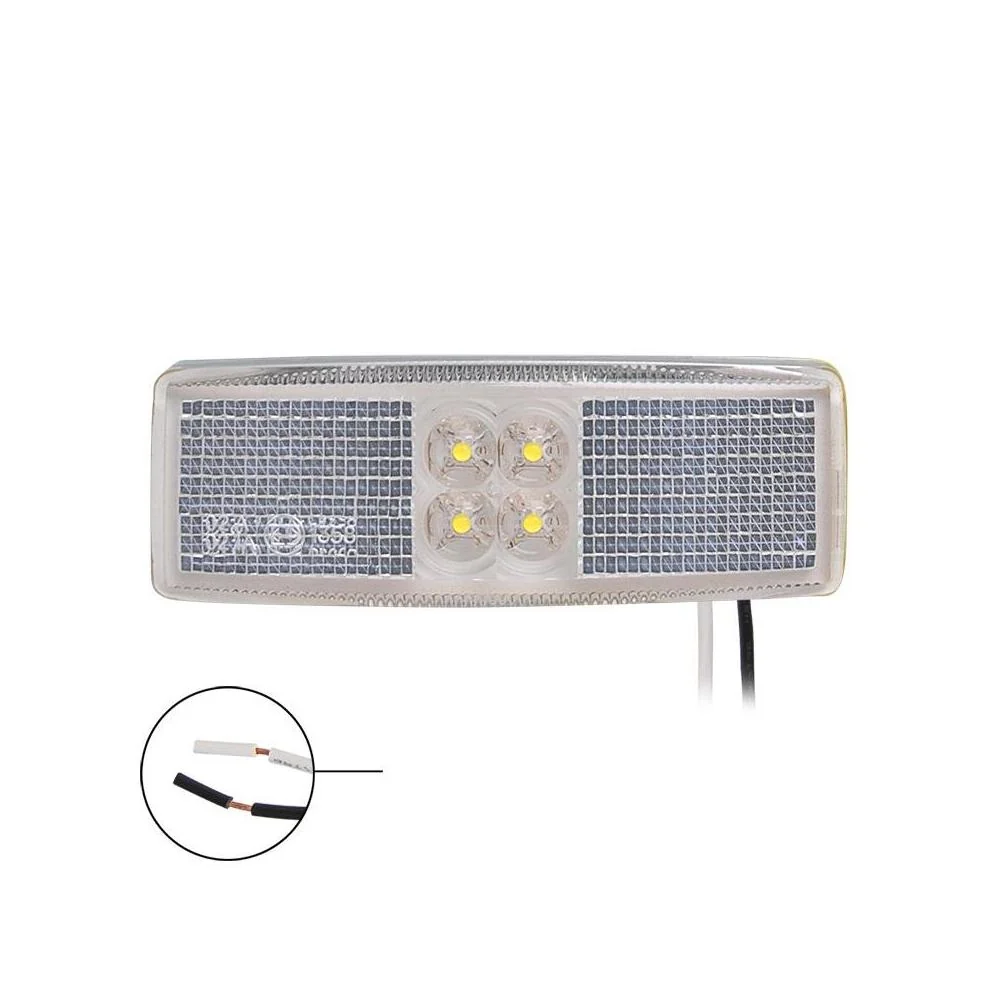 Positionsleuchte 12/24V weiß 110x40mm LED – Hochwertige LED Beleuchtung