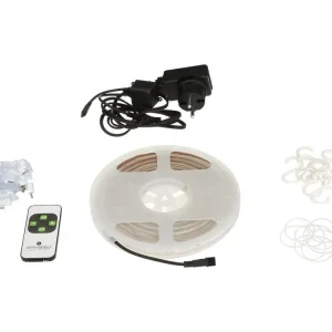 Ruban lumineux d'extérieur LED Blanc hivernal longueur 5 mètres en multicolore