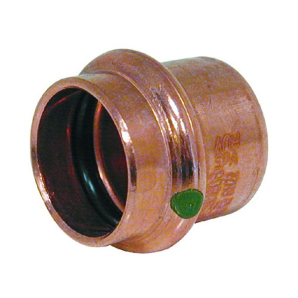 Bouchon cuivre à sertir F 2456 - 16 mm - VIEGA avec Fermeture par sangle