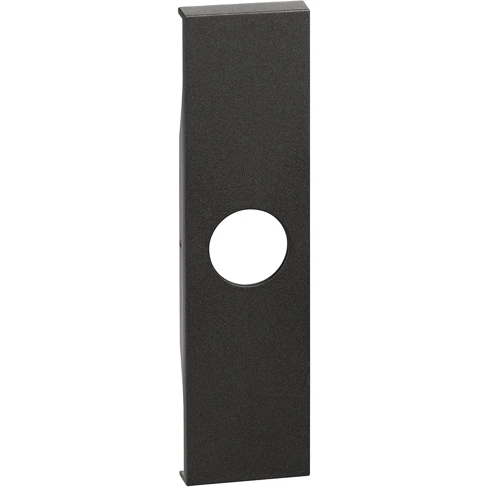 Lasure protectrice COVER BTICINO LIVING NOW PER PRESA TV E FALSO POLO 1 MODULO NERO/SABBIA/BIANCO