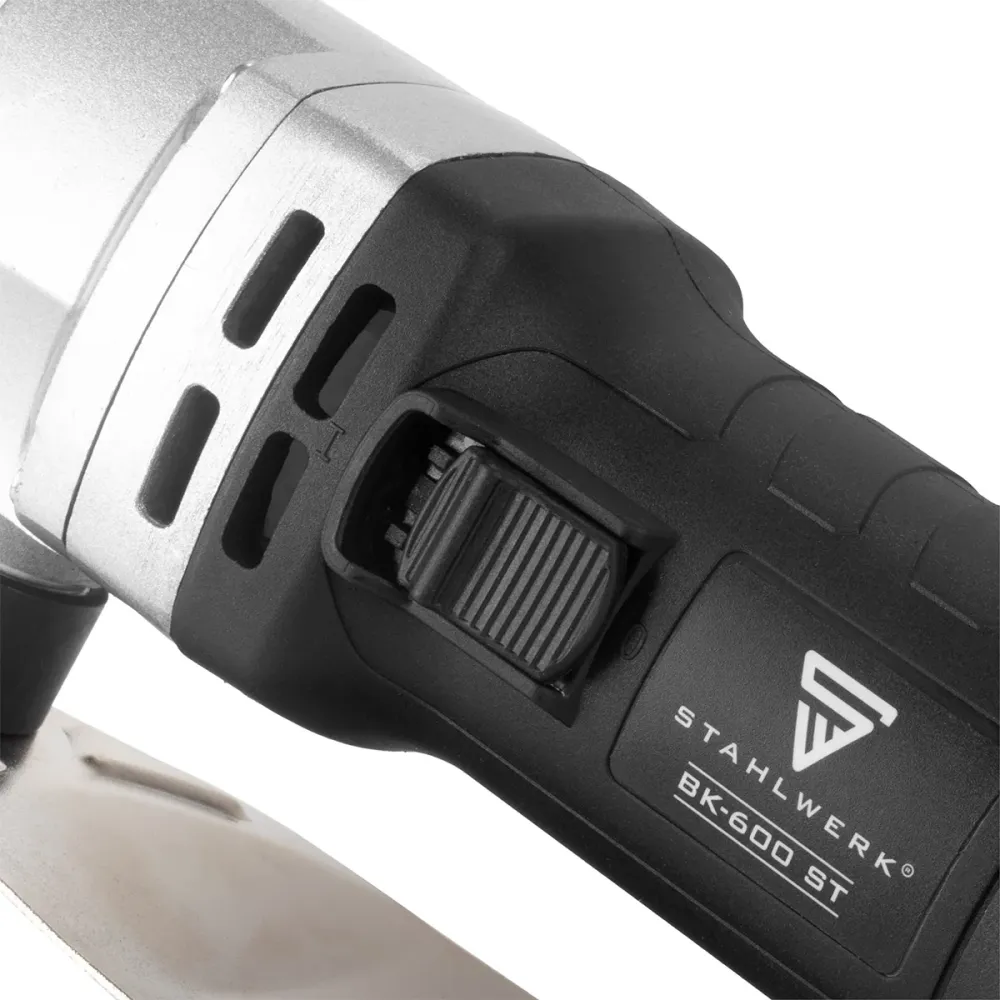 Prime à tôle en acier BK-600 ST avec 600 W et 2 000 tr / min jusqu'à 2,5 mm de profondeur de coupe des ciseaux de tôle éle...