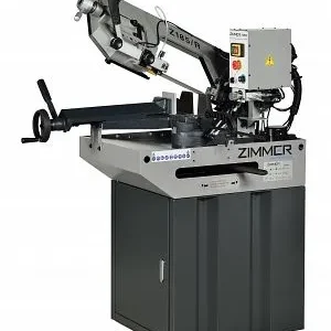 Scie à ruban à métaux ZIMMER Z185 / R réglable en continu 30-75 1 / min - 230V avec 235 kW 195 kg taille de la bande : 208...