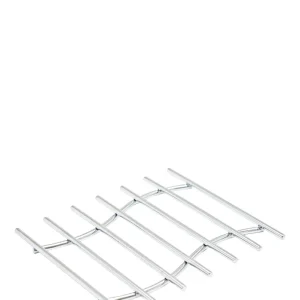 Kitchen Life Square Trivet - Gris argent avec support mural