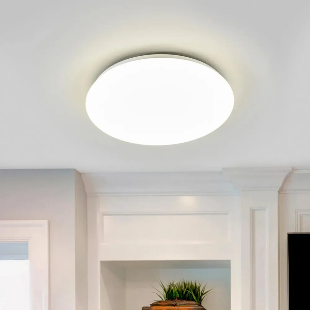 Luminaires PHILIPS LED Daim 20W pour plafond, modèle identique deux fois. en papier artisanal