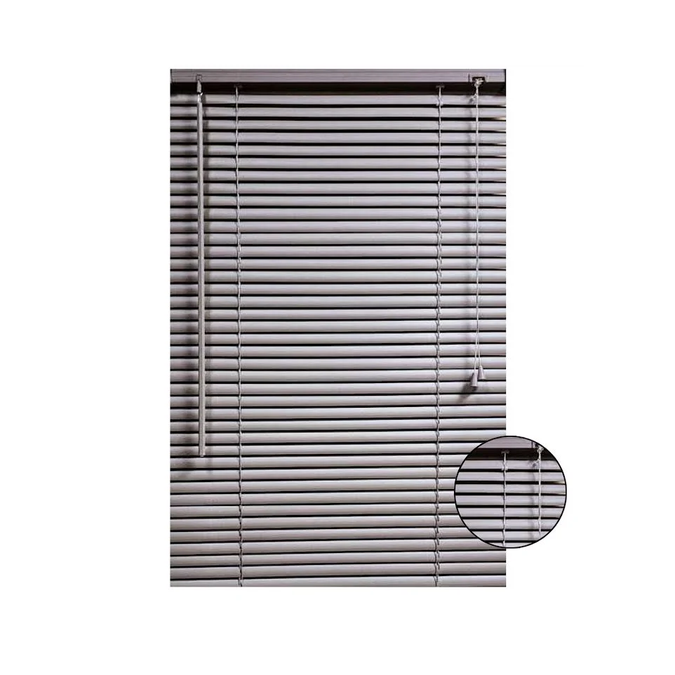 Xclusive Blinds 25mm 150 x 180cm VINYLE Blinds Mocha