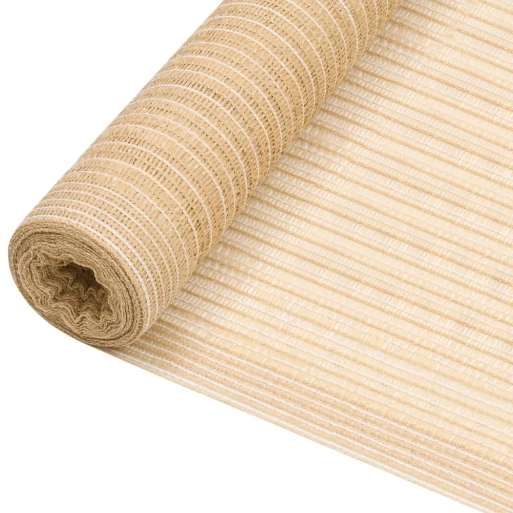 Filet brise-vue sable 2x25 m PEHD 75 g/m² 02_0007821