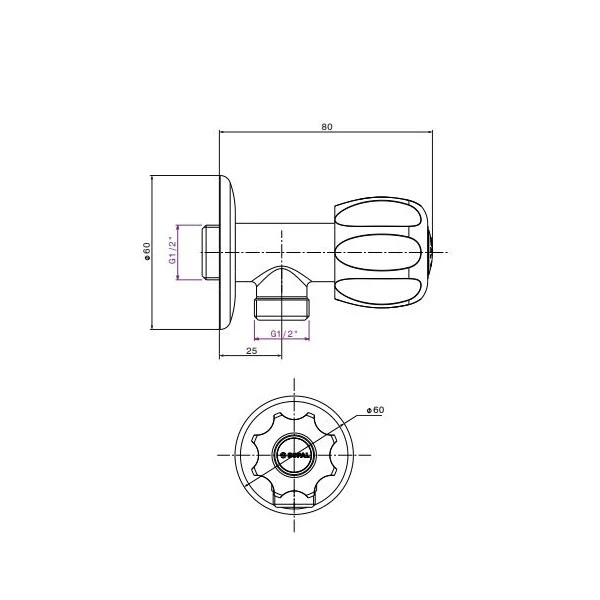 Siège de WC ROBINET DE TOILETTE SALAKTA SOPAL