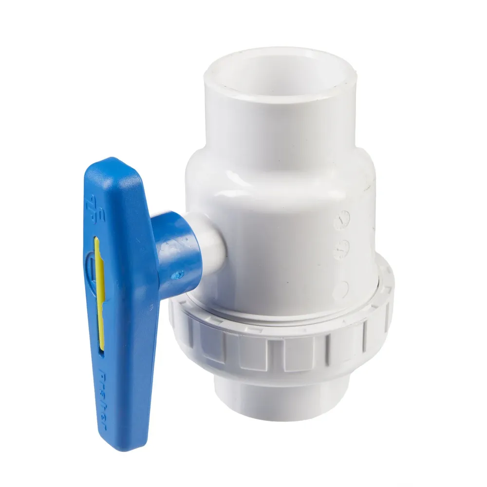 Soupape à bille 2 voies 1 1/2'' colle femelle 150-0100 BTE25 Édition Éco