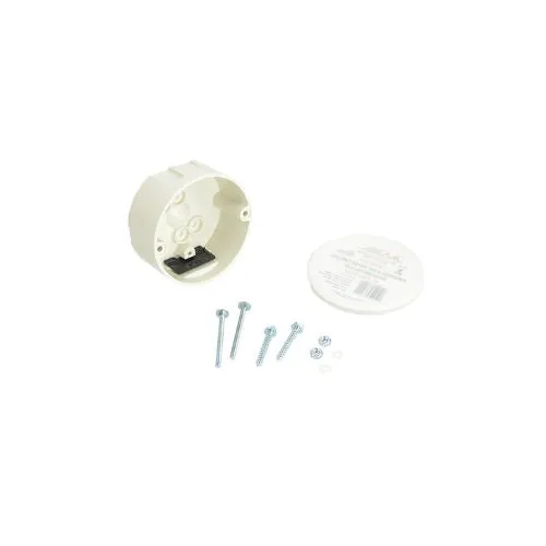 Nonmetallic Cable Bottom Mount Fan Rated Electrical Support Box Off Blanc pur 9369-FB (Pack 25)