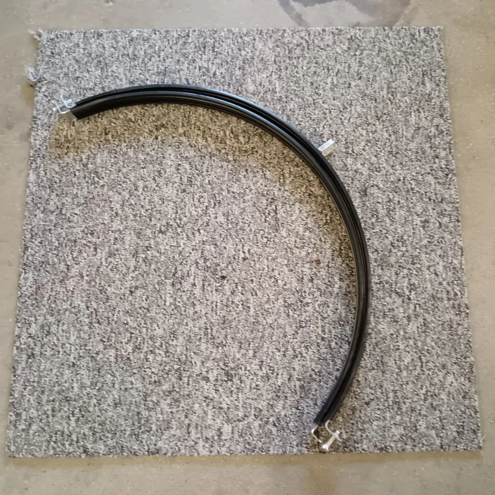 Raccord coudé pour conduit Support pour conduit de VMC diam 400 mm
