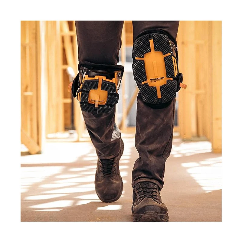 Genouillères GELFIT 2 en 1 à coque SNAPSHELL stabilisatrice - TOUGHBUILT - TB-KP-G205-BEA - Distinctif carreleur