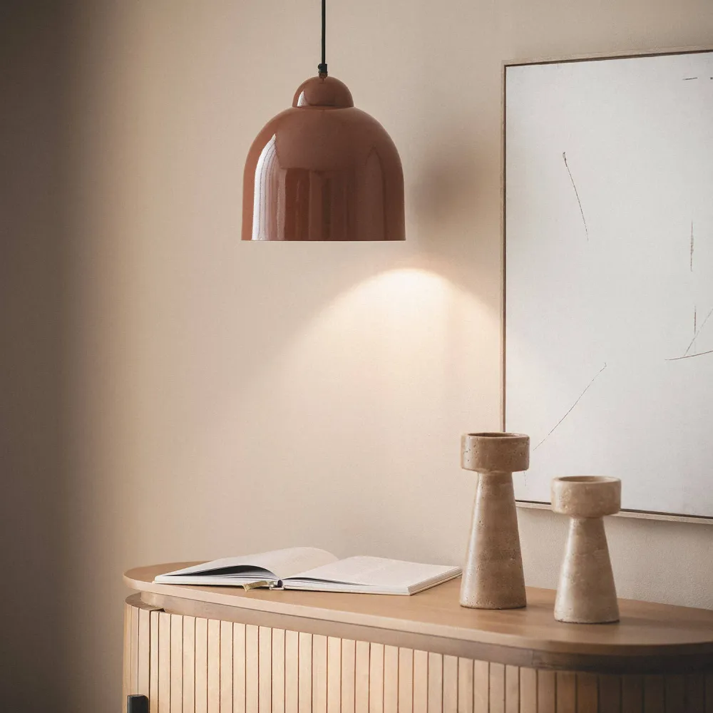 Éclairage LED Haute Luminosité Luminaire suspendu en métal, modèle Lanka, intégré avec éclairage LED.