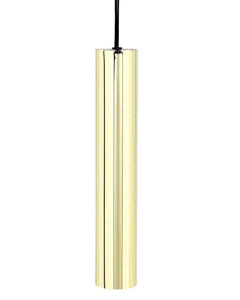 Lampe suspendue à 3 branches cuivre étain BROSNA pour plafonds suspendus
