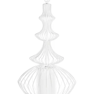 Lampe suspension blanche KOLVA Design minimaliste