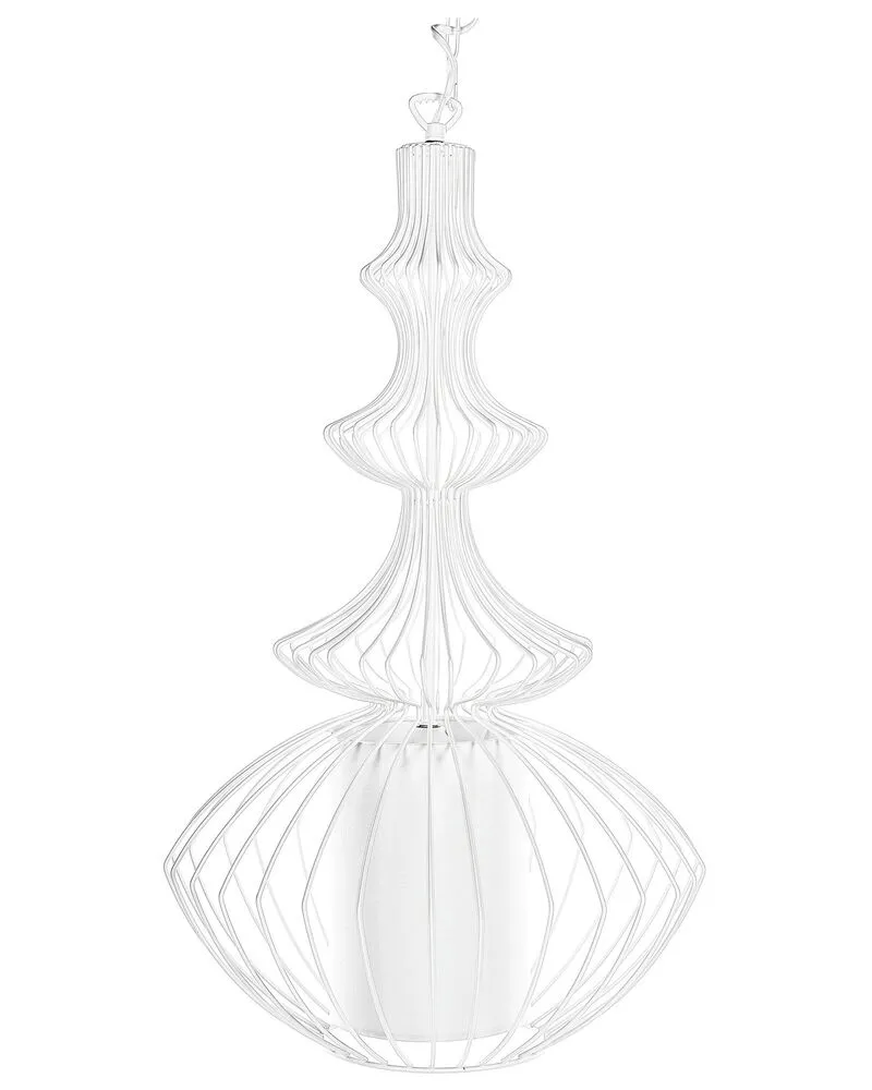 Lampe suspension blanche KOLVA Design minimaliste