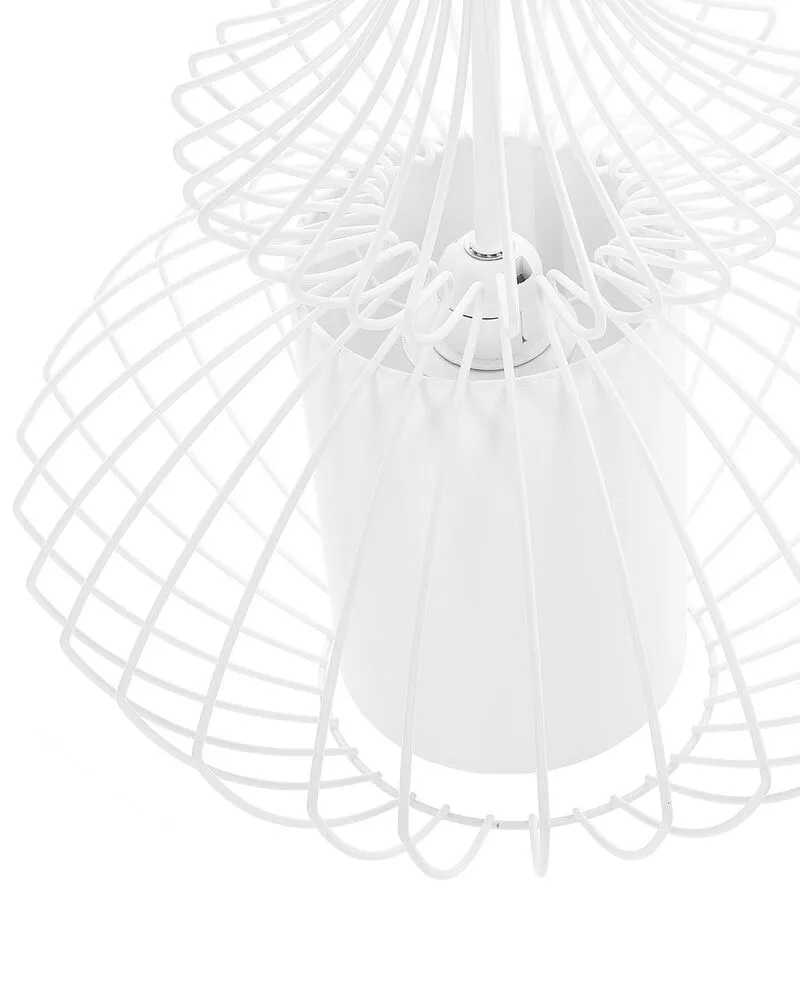 Lampe suspension blanche KOLVA Design minimaliste