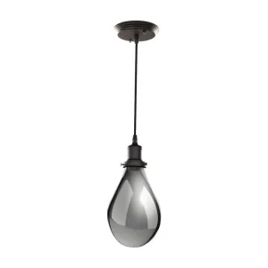 Lampe Suspension Design "Sancho" 25cm Gris avec fixation réglable
