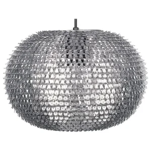 Lampe suspension nickel REINE - Installation Facile