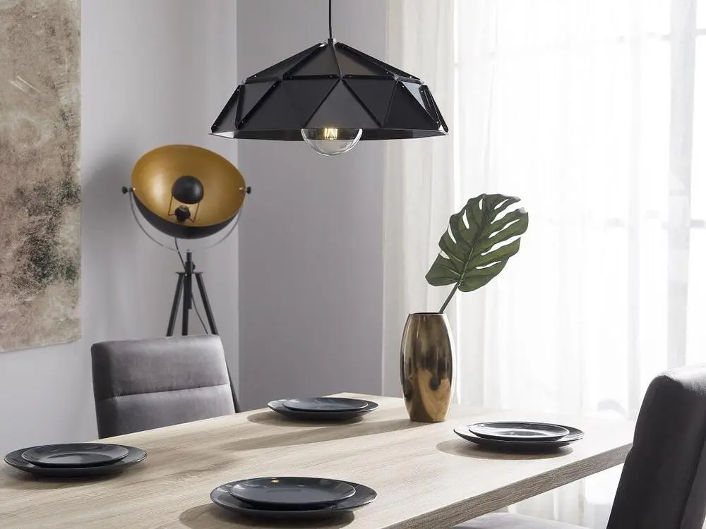 Lampe suspension noir SENIA | Garantie 2 Ans