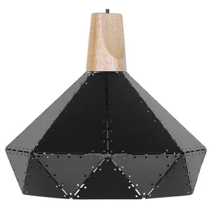 Lampe suspension noire SOMME | Garantie 2 Ans