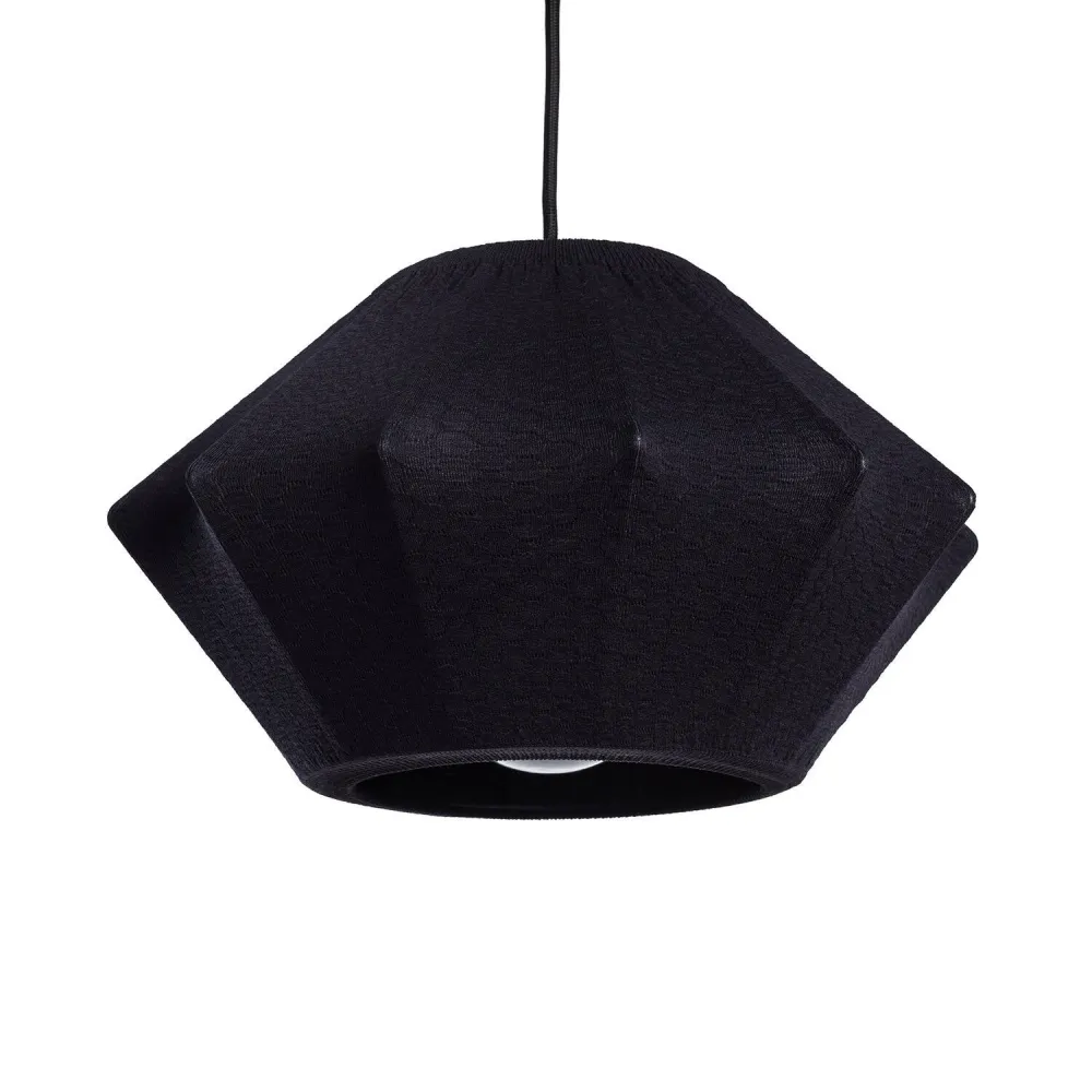 Luminaire de plafond design contemporain Lampe suspendue Tihoi en métal avec éclairage LED intégré.