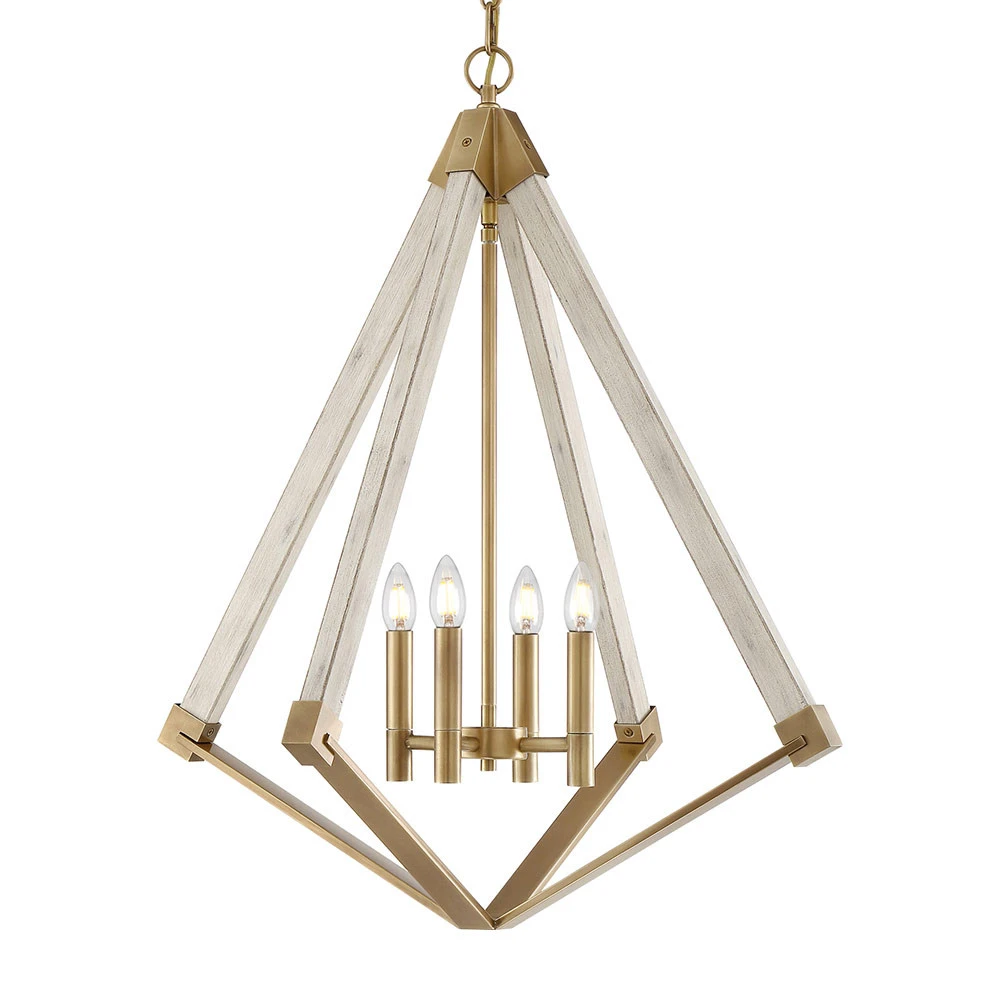 Luminaire de plafond encastrable Lustre View Point forme de diamant Ø 61 cm