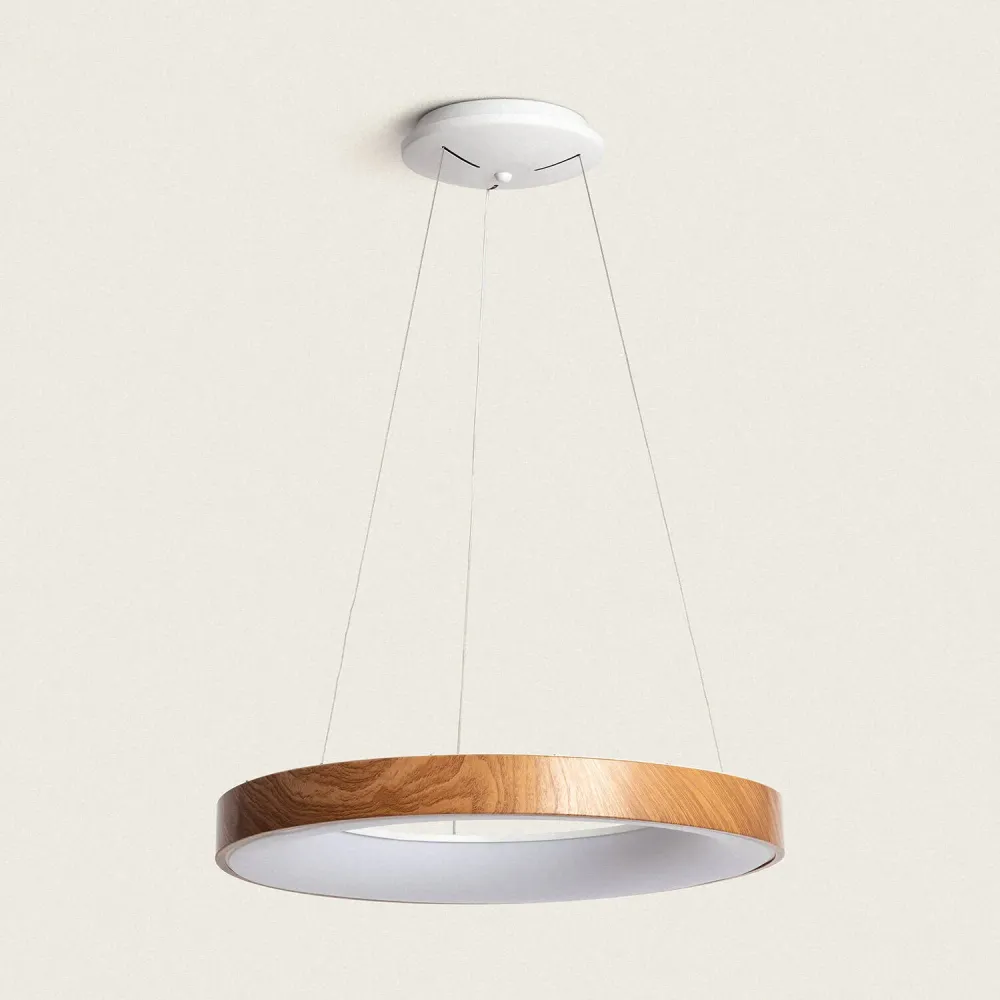 Luminaire suspendu Jacob-L 50W métal à LED avec CCT ajustable Design minimaliste
