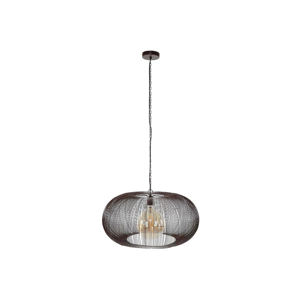 Lustre Cristal Premium Suspension Rippberg, noire, à une lampe