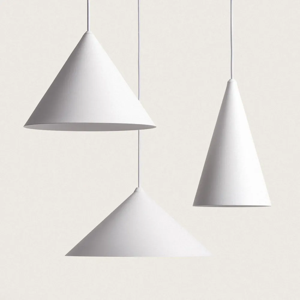 Plafonnier Design Moderne Suspension en métal avec LED 8W, modèle Elise L