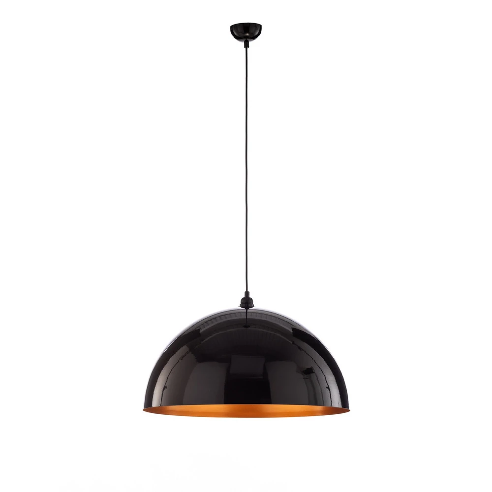 Plafonnier à lumière directionnelle Suspension Berceste 237-S Ø60cm noir/or