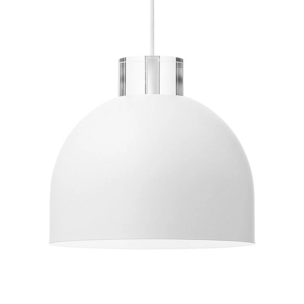 Plafonnier à montage sur rail AYTM Suspension Luceo, ronde, blanche, Ø 28 cm
