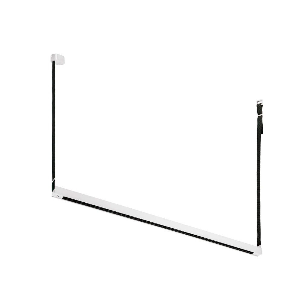 Plafonnier à montage sur rail LOOM DESIGN Suspension LED Belto, blanc