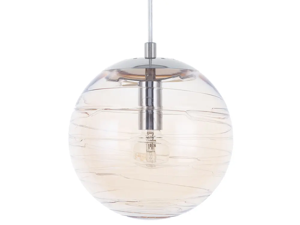 Plaque de plafond LED Lampe suspension jaune doré MIRNA