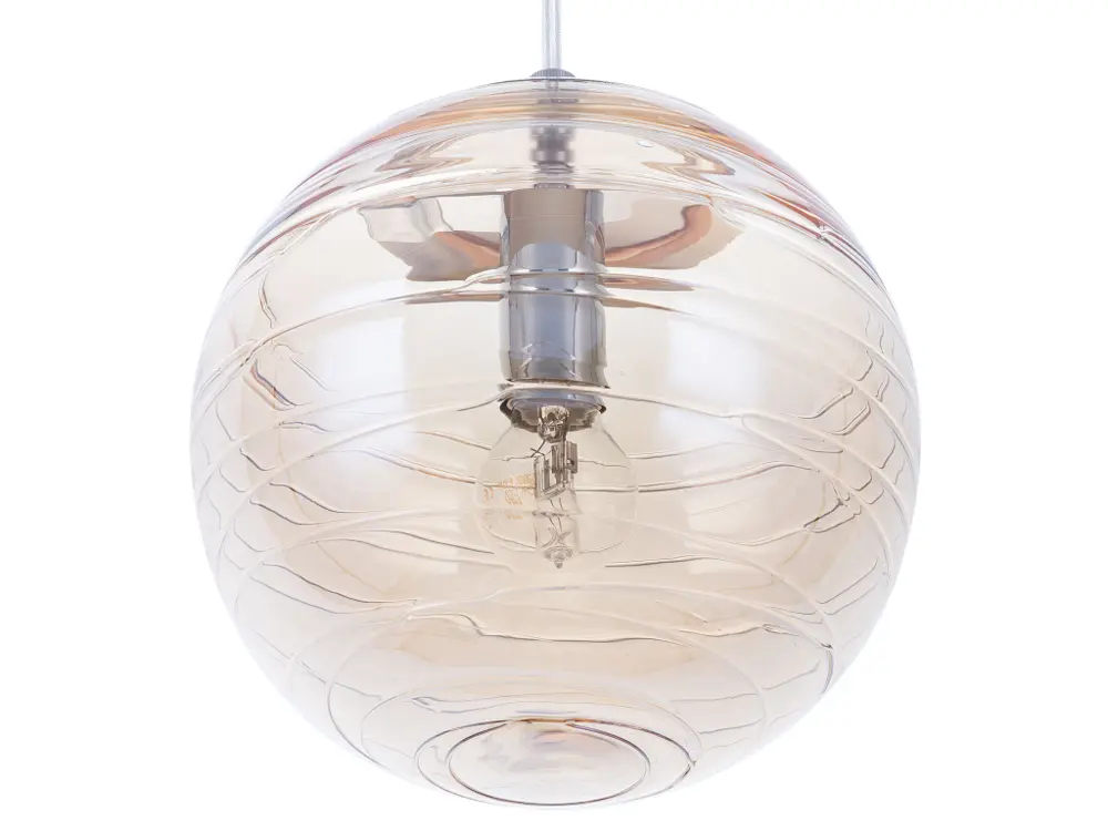 Plaque de plafond LED Lampe suspension jaune doré MIRNA