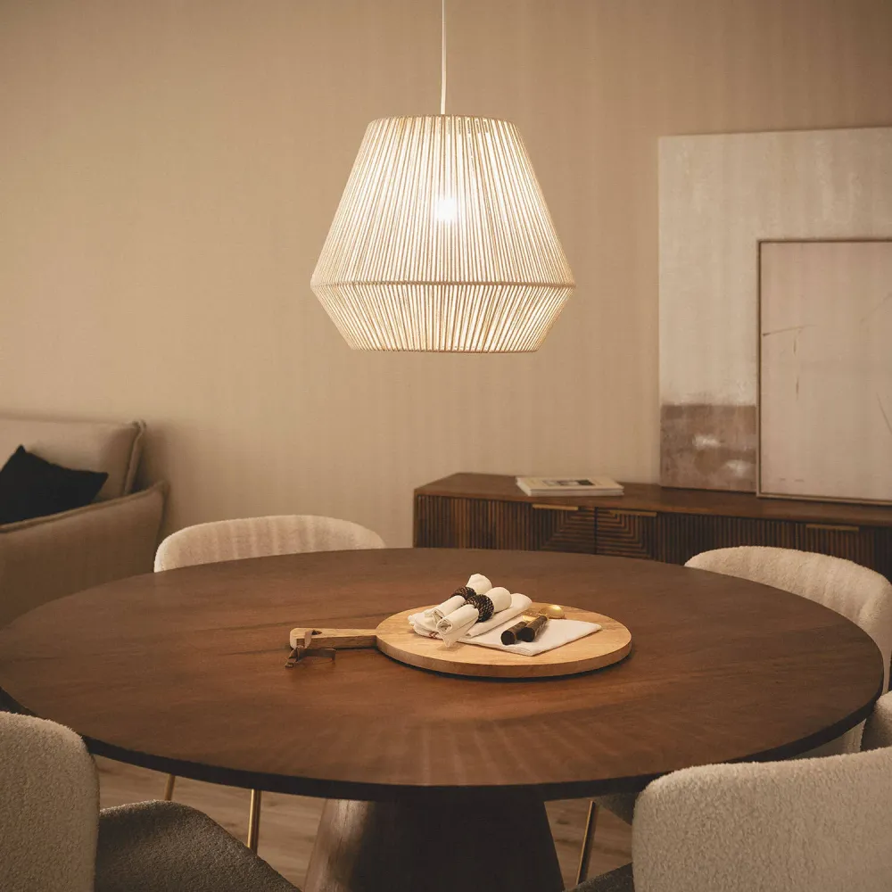 Suspension lumineuse à LED avec câble modèle Diantha avec LED intégrée non remplaçable