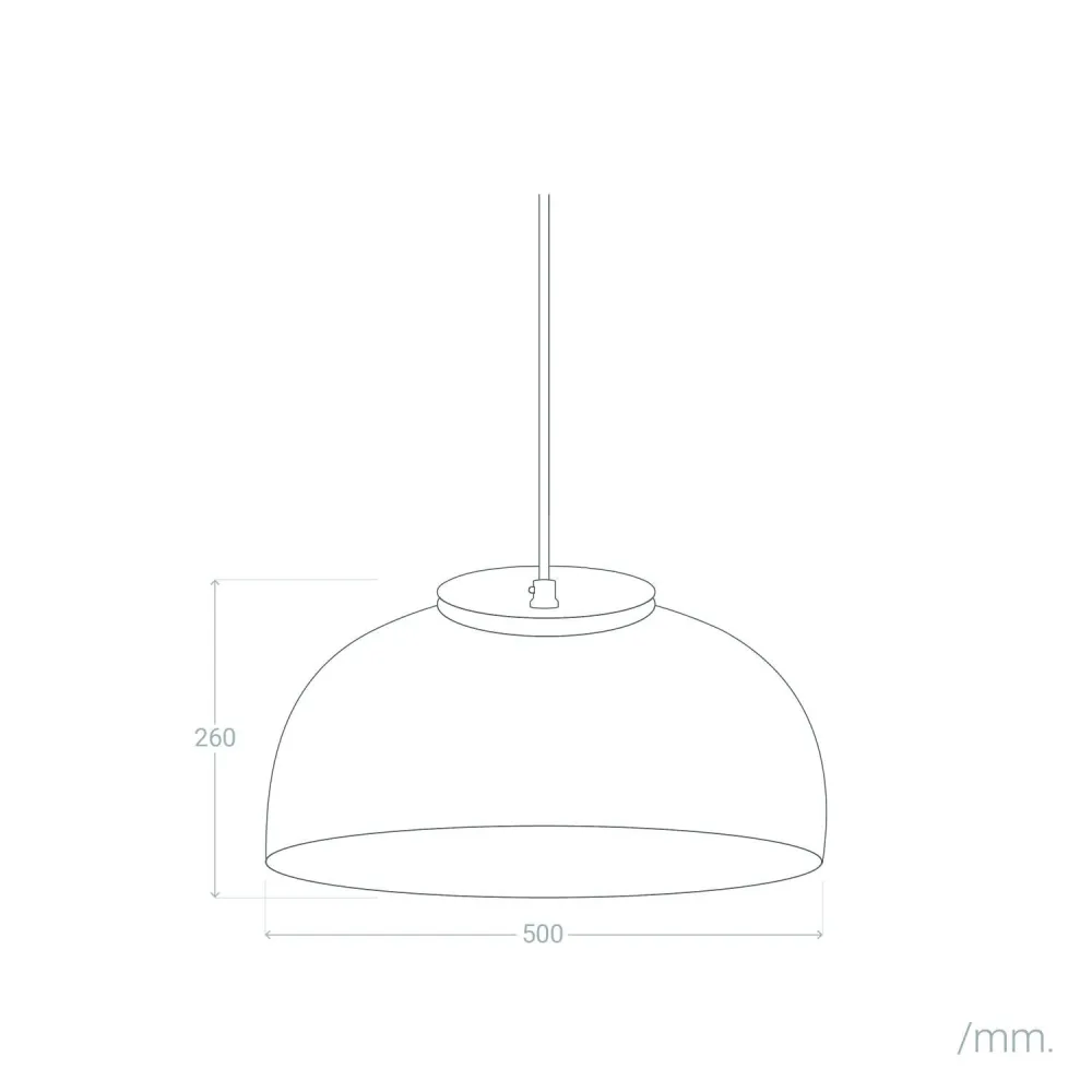 Suspension en métal Kuttala avec éclairage LED intégré Design minimaliste