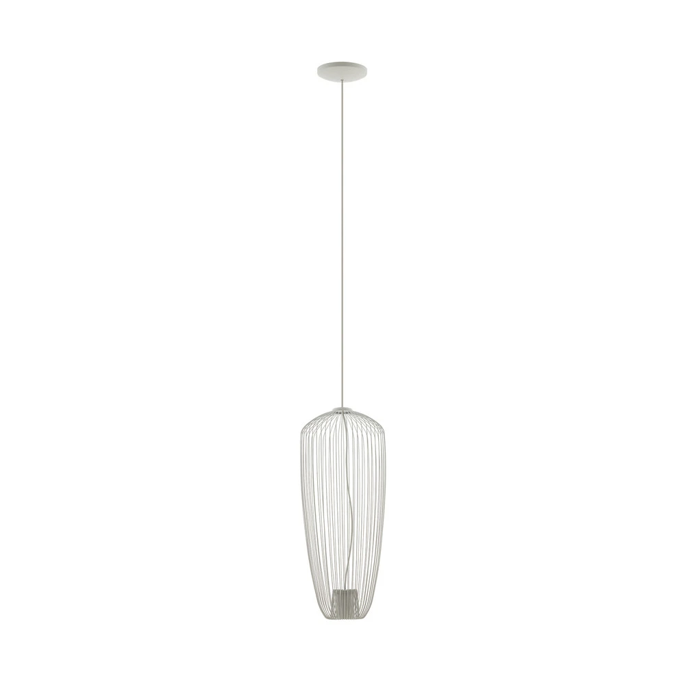 Suspension Pumpkin S, gris évident, Ø 27 cm, métal, GU10 avec LED intégrée non remplaçable