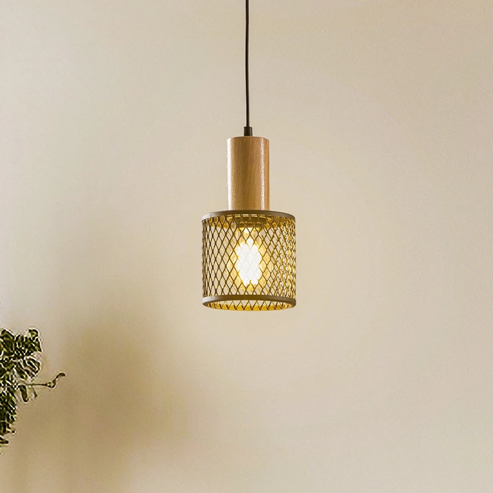 Suspension Sobresa abat-jour grille, à 1 lampe | 4000K | lumière neutre