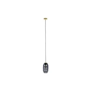 Suspension en verre gris Lauren Blanc pur Label - 152cm